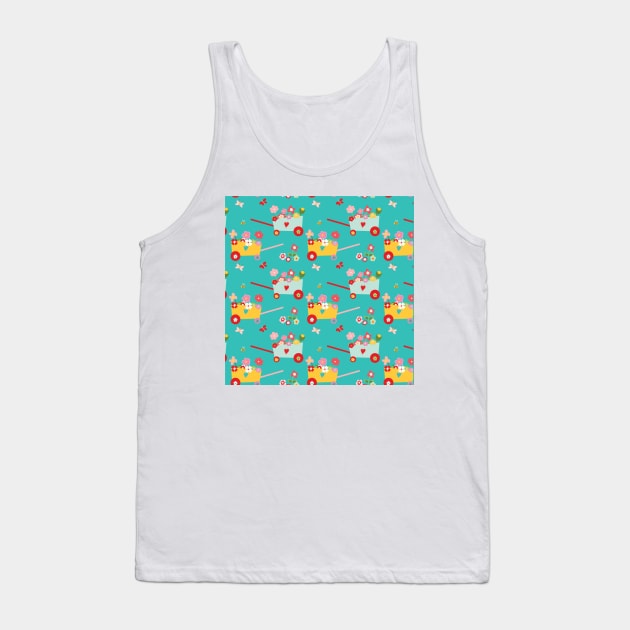 Butterflies Flower Tank Top by My Artsam